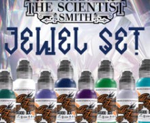 Набор World Famous Ink "RYAN SMITH JEWEL SET, 8 цветов", 30 мл