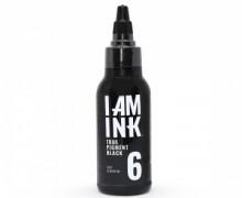 I AM INK #6 TRUE PIGMENT BLACK - TATTOO INK