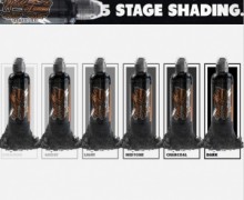 Набор World Famous Ink "WORLD FAMOUS 5 STAGE SHADING SET"