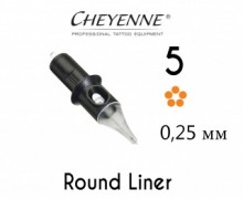 Модули 5 Round Liner 0.25 мм Safety Cheyenne (10 шт)