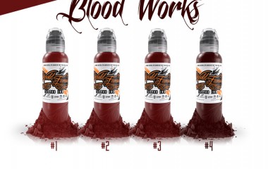 Пигмент World Famous Ink "Blood Works #2" (BIG JOEL'S BLOOD WORKS SET)