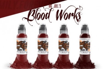 Набор World Famous Ink "BIG JOEL'S BLOOD WORKS SET"