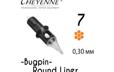 Модули 7 Round Liner BP (Текстурированные) 0,30 мм Safety Cheyenne (10 шт)