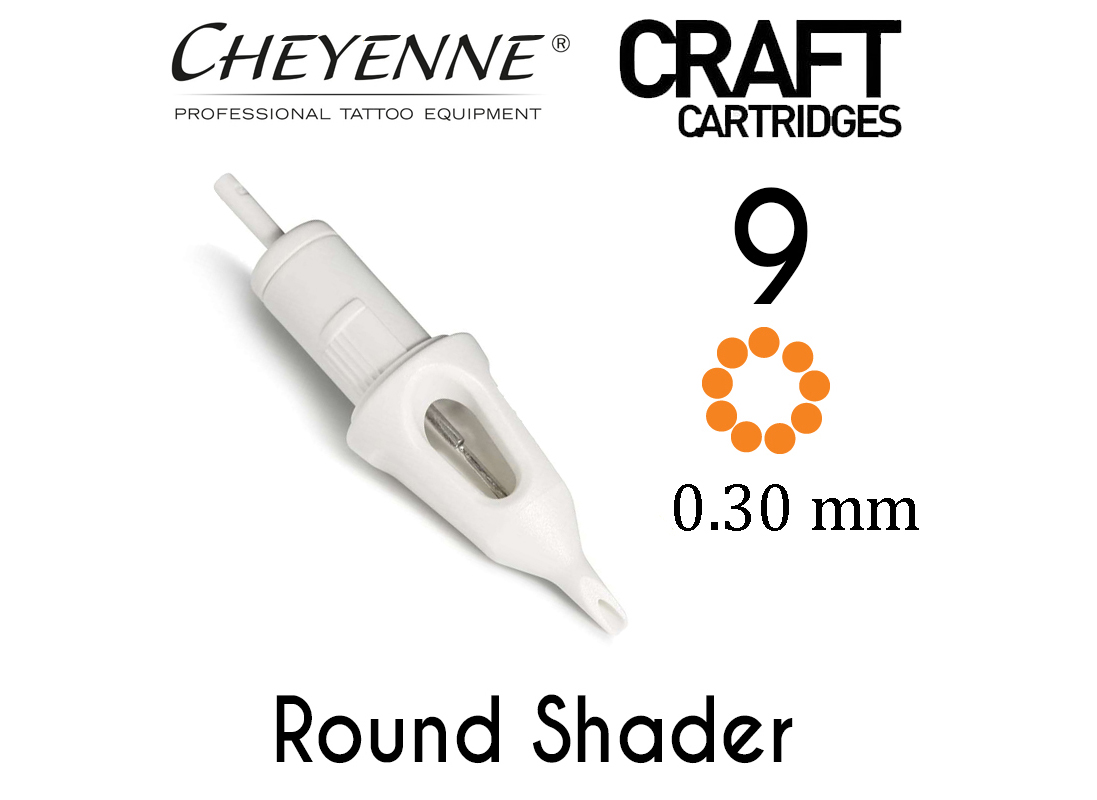 Модули 9 Round Shader 0.30 мм Craft Cheyenne
