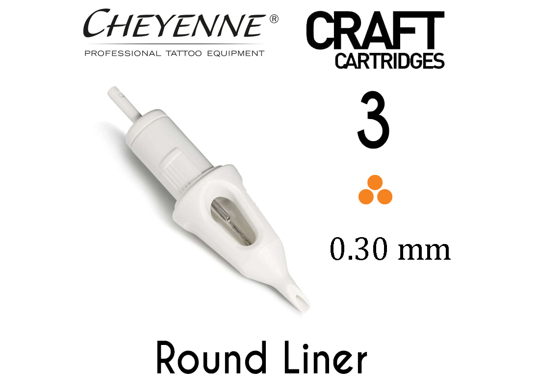 Модули 3 Round Liner 0.30 мм Craft Cheyenne