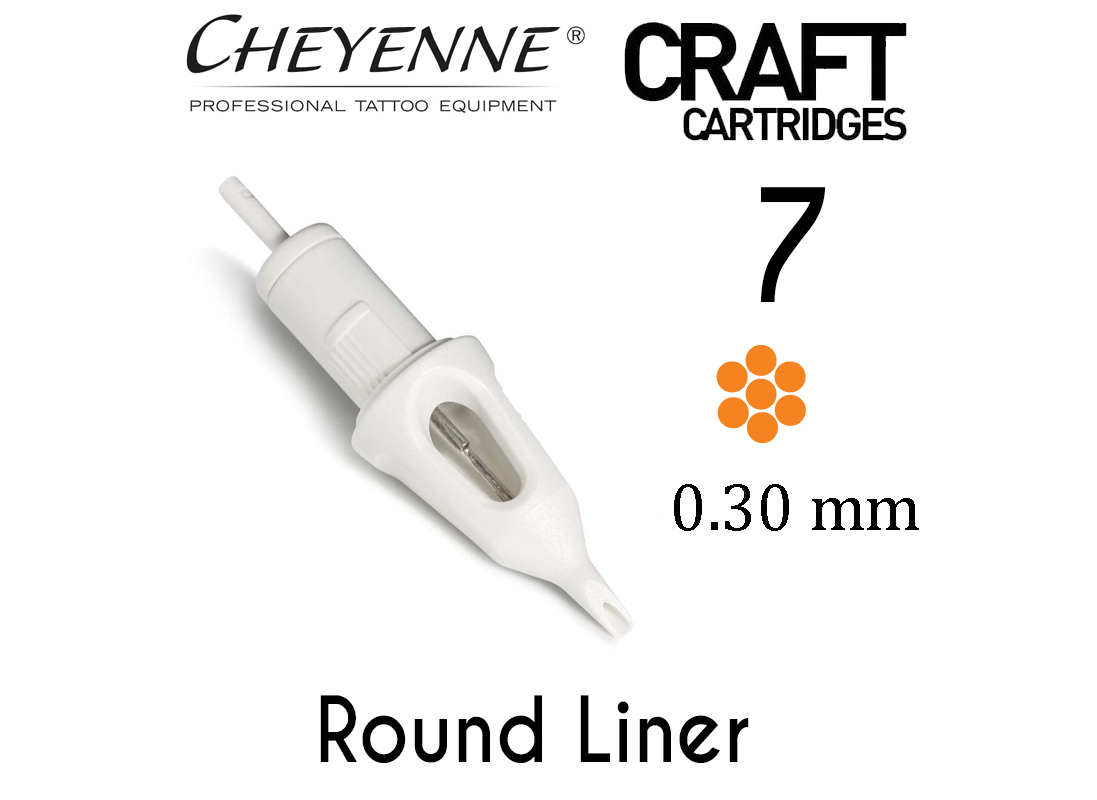 Модули 7 Round Liner 0.30 мм Craft Cheyenne